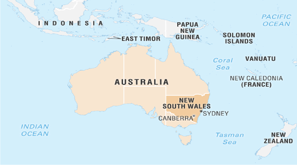 Australia Map